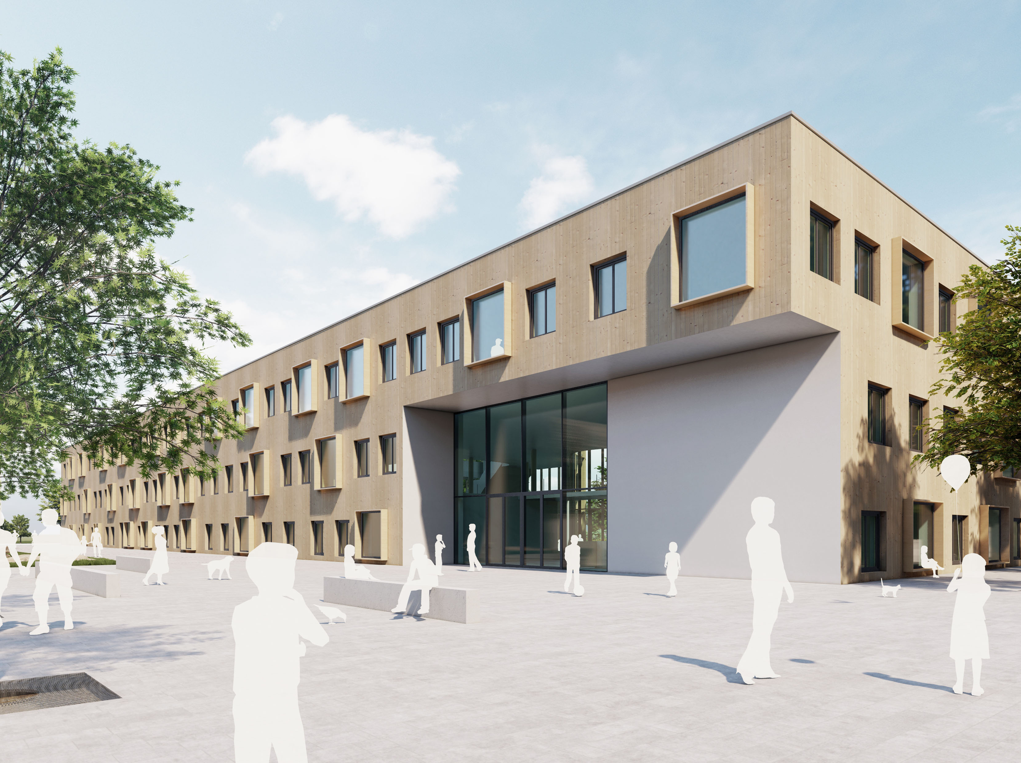 Grundschule Kissing Perspektive außen