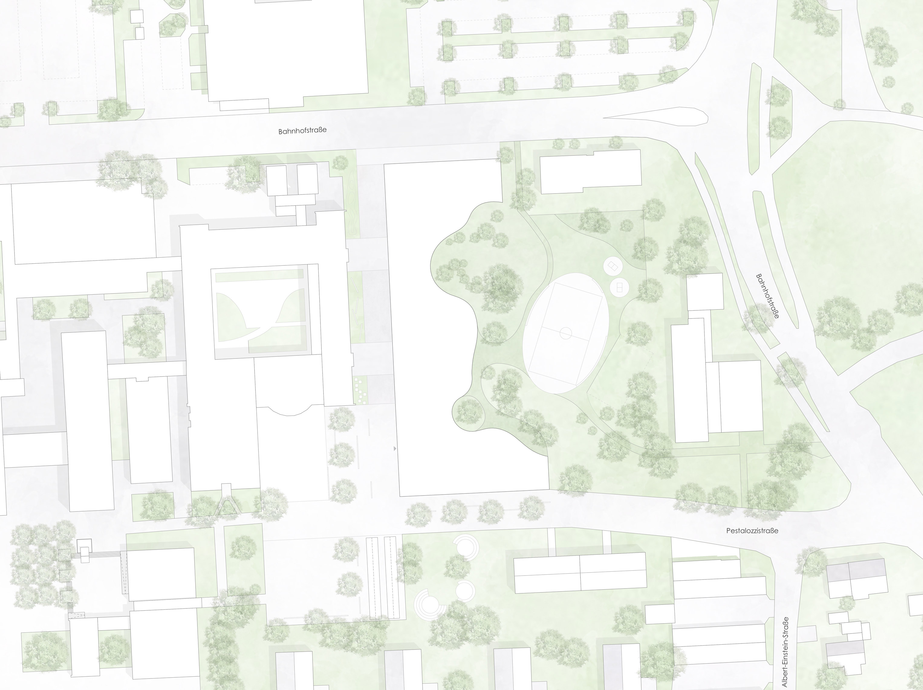 Lageplan Grundschule